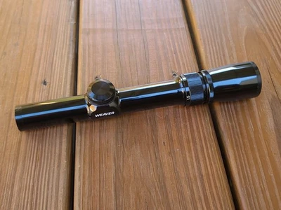 Weaver Classic CV3 1-3x20mm Compact type Rifle scope Gloss Black  Japan - Image 1 of 4