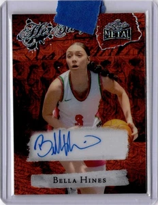 2024 Leaf Bella Hines Rookie Auto 1/1 One of one #HS-BH2 - Picture 1 of 2