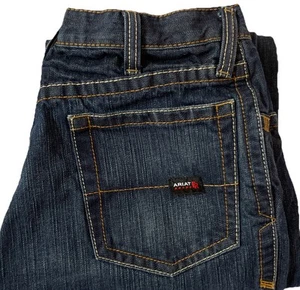 Mint! Ariat FR M4 Low Rise Boot Cut Jeans Men’s 36x32 (35x31) - Picture 1 of 7