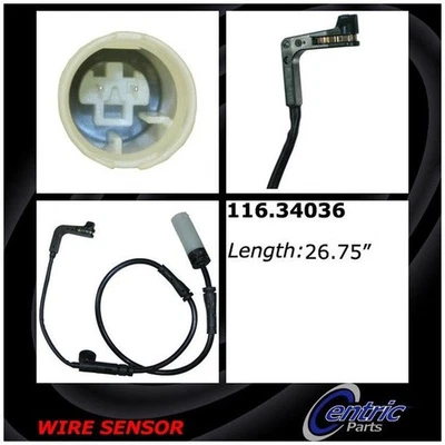 Cable sensor pastillas freno centric Parts 116.34036 para BMW M5 M6 06-11 Foto 1 de 4