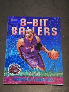 2025-26 Topps #8B-26 8-Bit Ballers Vince Carter Holo Foil 36/150 SP - Picture 1 of 3