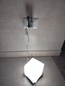 FABAS LUCE 3407-30-178 LAMPADA DA TAVOLO LED BRENTA 6W 540m NICHEL SAT. TOUCH  - Foto 1 di 7