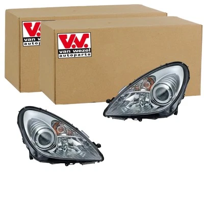 2x VAN WEZEL H7/H7 SCHEINWERFER SATZ passend für MERCEDES-BENZ SLK LINKS+RECHTS - Bild 1 von 4