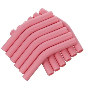  Punte per cannuccia in silicone 12 pezzi: topper in silicone riutilizzabili protezioni coperchi per - Foto 1 di 17