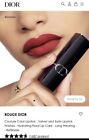 NIB Dior Rouge Dior Couture Colour Refillable Lipstick 720 Icone Velvet