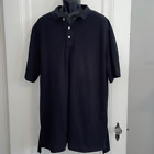 Polo Golf Ralph Lauren black Pima cotton/elastane polo shirt