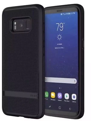 NUEVA Funda de Teléfono de Polímero Resistente Incipio NGP para Samsung Galaxy S8+ - Negra Foto 1 de 2