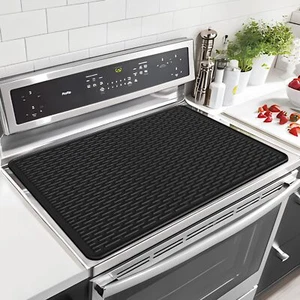Electric Stove Cover for Stove Top 30x21 Silicone Stove Mat for Glass Top Sto - Picture 1 of 9