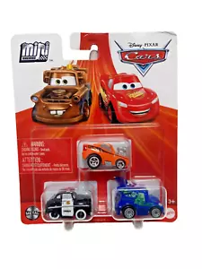 Disney Pixar Cars Mini Racers Snot Rod DJ Sheriff - Picture 1 of 3