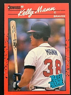 1990 Donruss Kelly Mann #46 Rated Rookie 🔥 Double Error Card 🔥  - Image 1 of 4