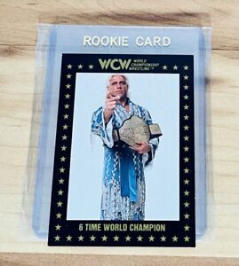 Rick Flair Rookie 1991 Championship Marketing WCW Wrestling Card #80 WWE🌟EX-MT