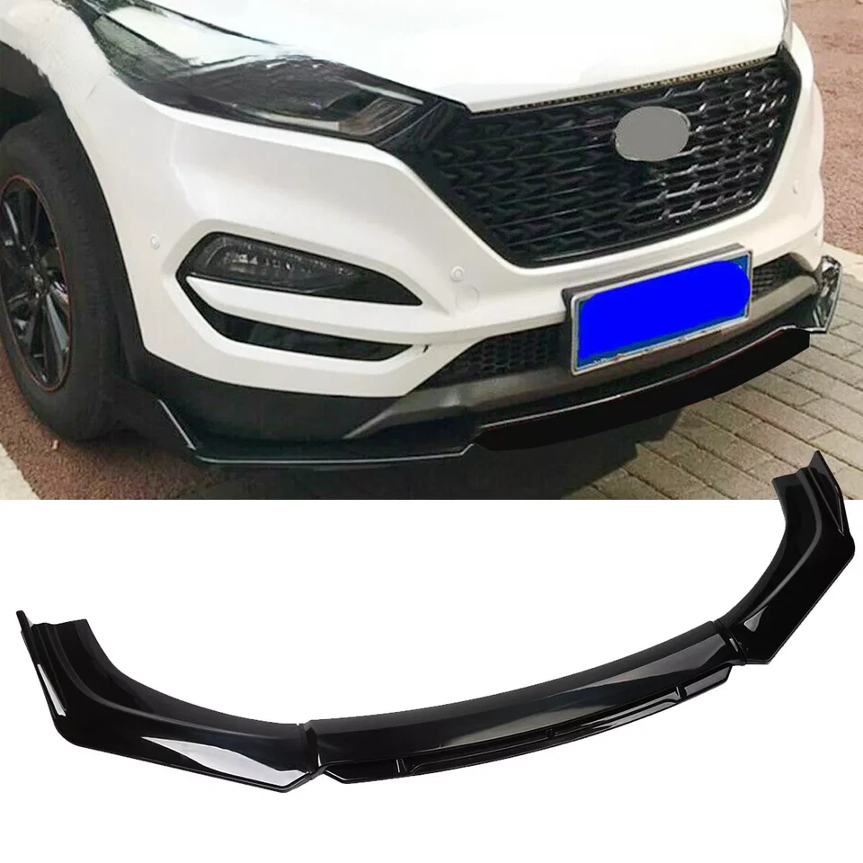 For Hyundai Tucson 2005-2022  Front Bumper Lip Splitter Diffuser Body Kit Gloss Foto 1 de 4
