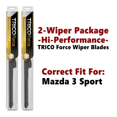Hi-Performance 2-pk Wipers fits 2014+ Mazda 3 Sport - 25240/180 — 第 1/4 张图片