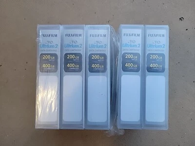 FujiFILM LTO-2 Ultrium Data Cartridge Tape High-Capacity 200/400GB 26220001 - Image 1 of 4