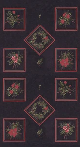 Winter Manor 24"x44" Seasonal Christmas Panel by Holly Taylor - Picture 1 of 1