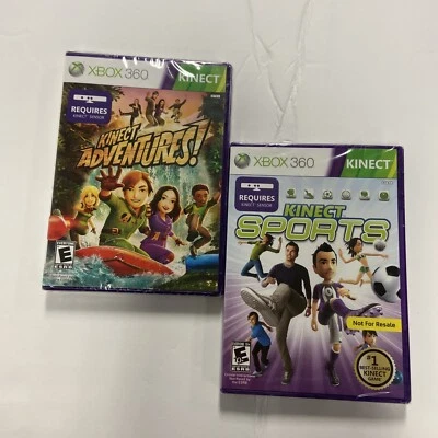 Kinetic Sports  + Adventures-xbox 360 -Brand New!👍👍-rare !! - Image 1 of 4
