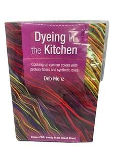 Dyeing in the Kitchen - DVD By Debbie Menz Interweave Yarn & Fiber Dyeing - Picture 1 of 3