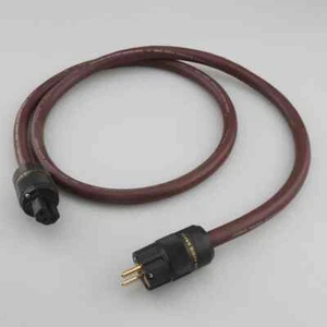 Cavo Alimentazione Audio HiFi 5C Golden Reference con Alimentazione Versione USA/EU Placcato Oro - Foto 1 di 13