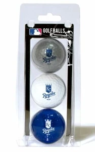 Kansas City Royals MLB Baseball Team Golf Balls (Set of 3) - Picture 1 of 1