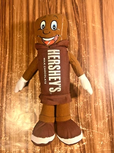 Hershey's Bar Plush Toy Stuffed Advertisment Chocolate Hershey Park Candy 2013 - Picture 1 of 12