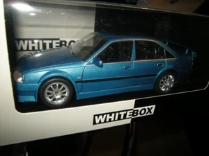 1:24 White Box Opel Omega Evolution 500 azul/azul en embalaje original - Imagen 1 de 2
