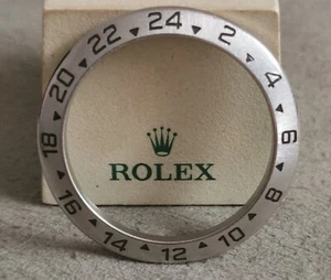Rolex Explorer II Stainless Steel Bezel for model 16570 good condition T9 - Imagen 1 de 7