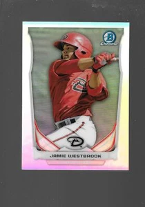 202014 Jamie Westbrook, Bowman Chrome, Prospect, Refractor, Numbered 333/500 - Picture 1 of 2