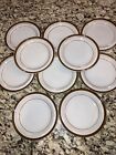 MSI MONTERREY BROWN 10 BREAD AND BUTTER PLATES 6 3/8"  STONEWARE