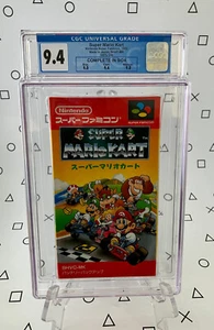 Super Mario Kart CIB - Super Famicom / SNES - CGC 9.4 - Japanese Version - Picture 1 of 7