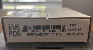 2014 PDS Everglades NTL PK (FL) 3 Rolls Quarters US Mint Sealed Box EV6 - Picture 1 of 2