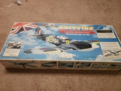 GREAT PLANES - Spitfire ARF - 54" Wingspan  - New - Image 1 of 4