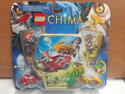 Lego 70113 CHI BATTLES 2 PACK LONG TOOTH WAKZ LEGENDS OF CHIMA NEW RETIRED - Image 1 of 2