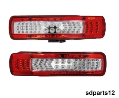 2 Feux Arrière LED 24V Multifonction Prise Latéral pour Volvo FH Euro 6 2013+ - Photo 1/4