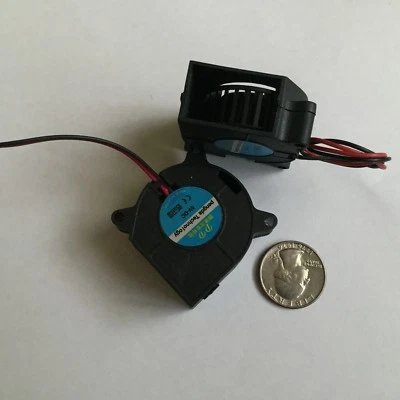 2Pcs 5V,12V, 24V 40mm Blower Fan 4020  Turbo Cooling 3D Printer2pin+srcew & nuts - Image 1 of 3