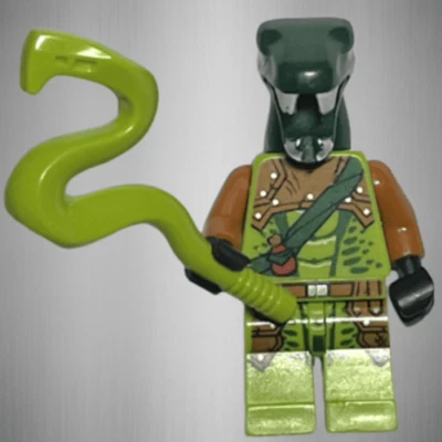 Lego® Minifigur njo217, Juniors Ninjago Zoltar Serpentine Snake Warrior Schlange - Bild 1 von 2