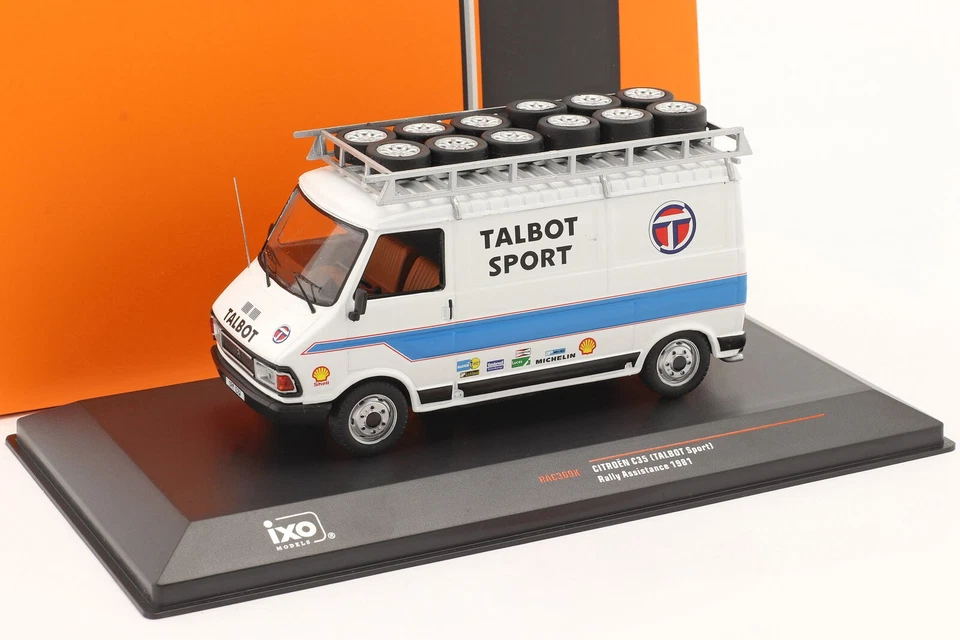 IXO 1/43 - CITROEN C35 TALBOT SPORT - 1981 RAC369X