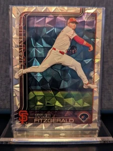 Tyler Fitzgerald 2025 Topps Series 2 Diamante Foil Parallel - #596 SF Giants - Picture 1 of 2
