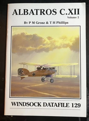 Albatros C.XII VOL2 Windsock Datafile 129  PHOTOS DRAWINGS SIDE VIEWS Foto 1 de 4
