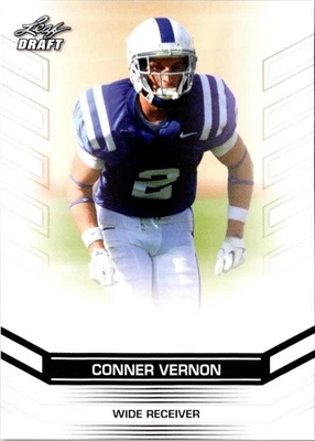 2013 Leaf Draft Conner Vernon #11 Duke Blue Devils Football Card - Image 1 of 2