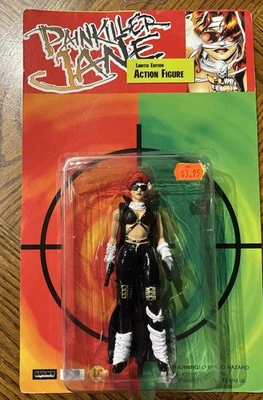 Figura de acción Painkiller Jane 1998 edición limitada juguete retro años 90 Foto 1 de 3