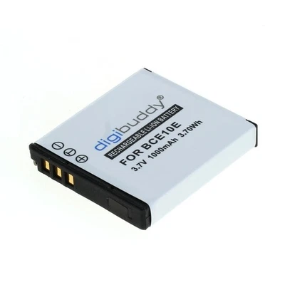 DIGIBUDDY Akku für Panasonic CGA-S008 / DMW-BCE10 (1000mAh/3,7Wh) Ricoh DB-70
