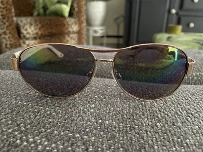 Óculos de sol aviador Cool Juicy Couture WJC61SG28S tartaruga e armações brancas - Imagem 1 de 4