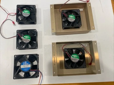 (4) Nidec Beta V Cool Fan TA 300DC  M3286539-16 12 VDC .19Amp +(1) Interfan…B72 - Image 1 of 4