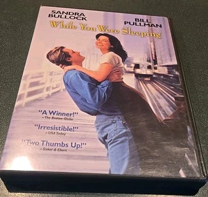While You Were Sleeping DVD 1995 Sandra Bullock Bill Pullman Romantic Comedy PG - Picture 1 of 6