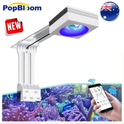 PopBloom RL90 WiFi Lamp Marine Aquarium Led Light for 24" Coral Reef Marine Tank - Image 1 of 4