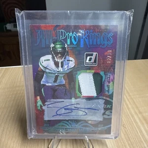 Ahmed Sauce Gardner Patch Auto /10 All Pro Kings 2023 Panini Donruss - Picture 1 of 3