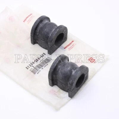 GENUINO OEM HONDA ACUERDO ACURA BARRA ESTABILIZADORA DELANTERA BUJES 51306-SDA-A03 X2 Foto 1 de 4