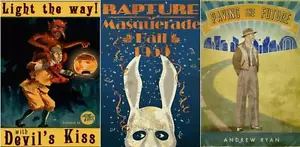 BIOSHOCK SET OF 3 POSTERS A3 SIZE RAPTURE MASQUERADE BALL VIDEO GAME BIG DADDY - Picture 1 of 1