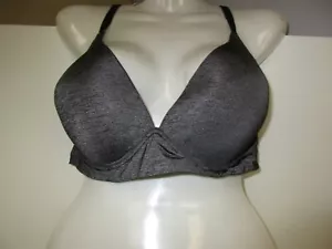 Adore Me Women's Helynn Contour Bra Black Marl Size 38D New - Picture 1 of 6