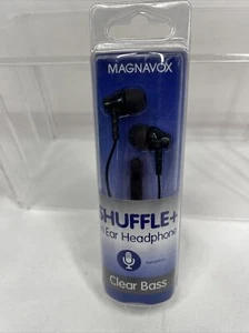 Magnavox Mhp4851bk Black In Ear Silicon Earbuds W Hands Free Microphone Open Box - Picture 1 of 2